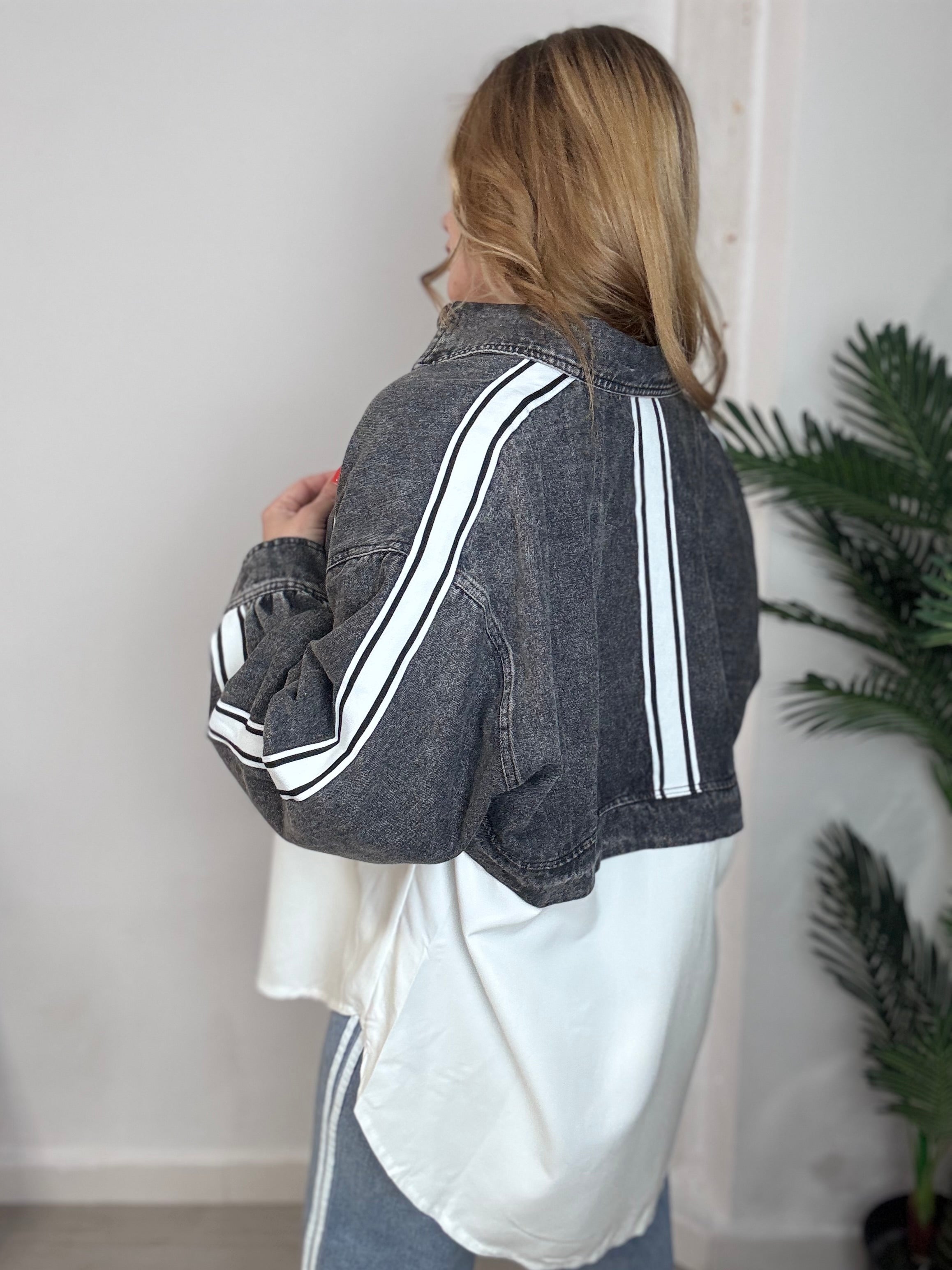 Sobrecamisa Denim Black