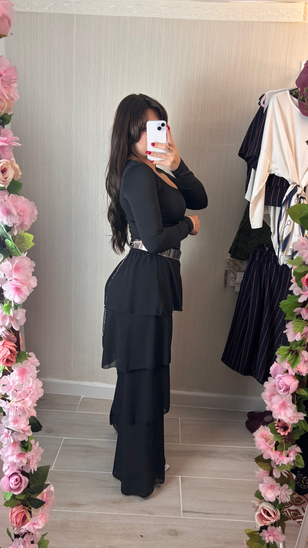 Pantalón volantes