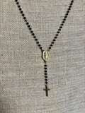 Collar Rosario piedras