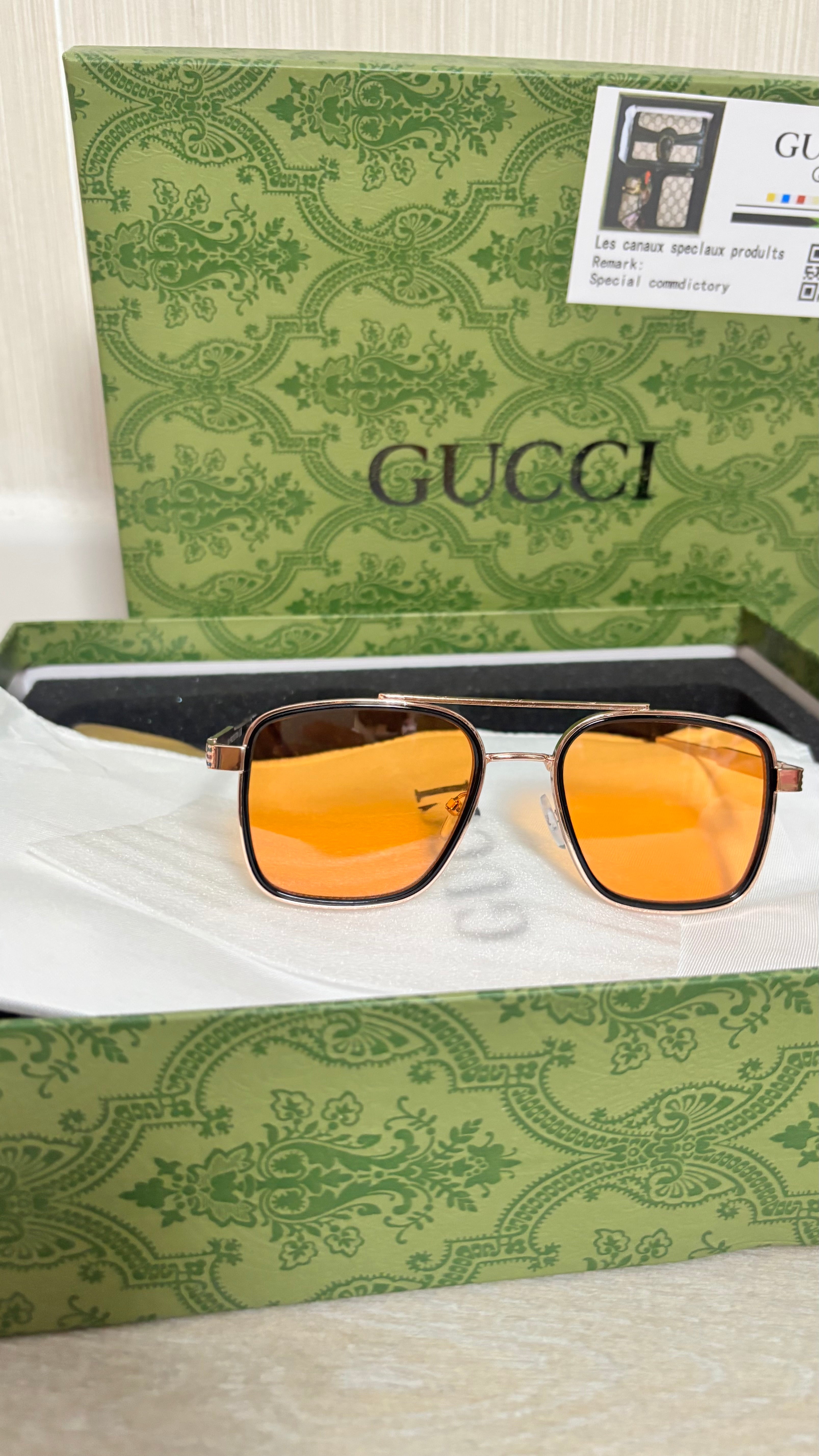 Gafas navigator naranja