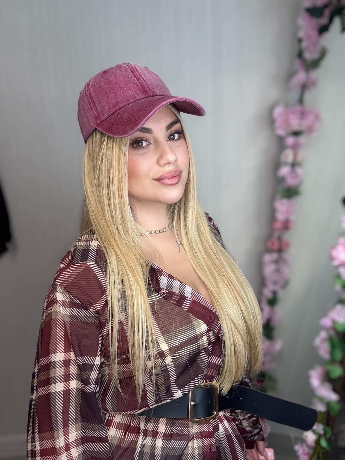 Gorra efecto lavado bur