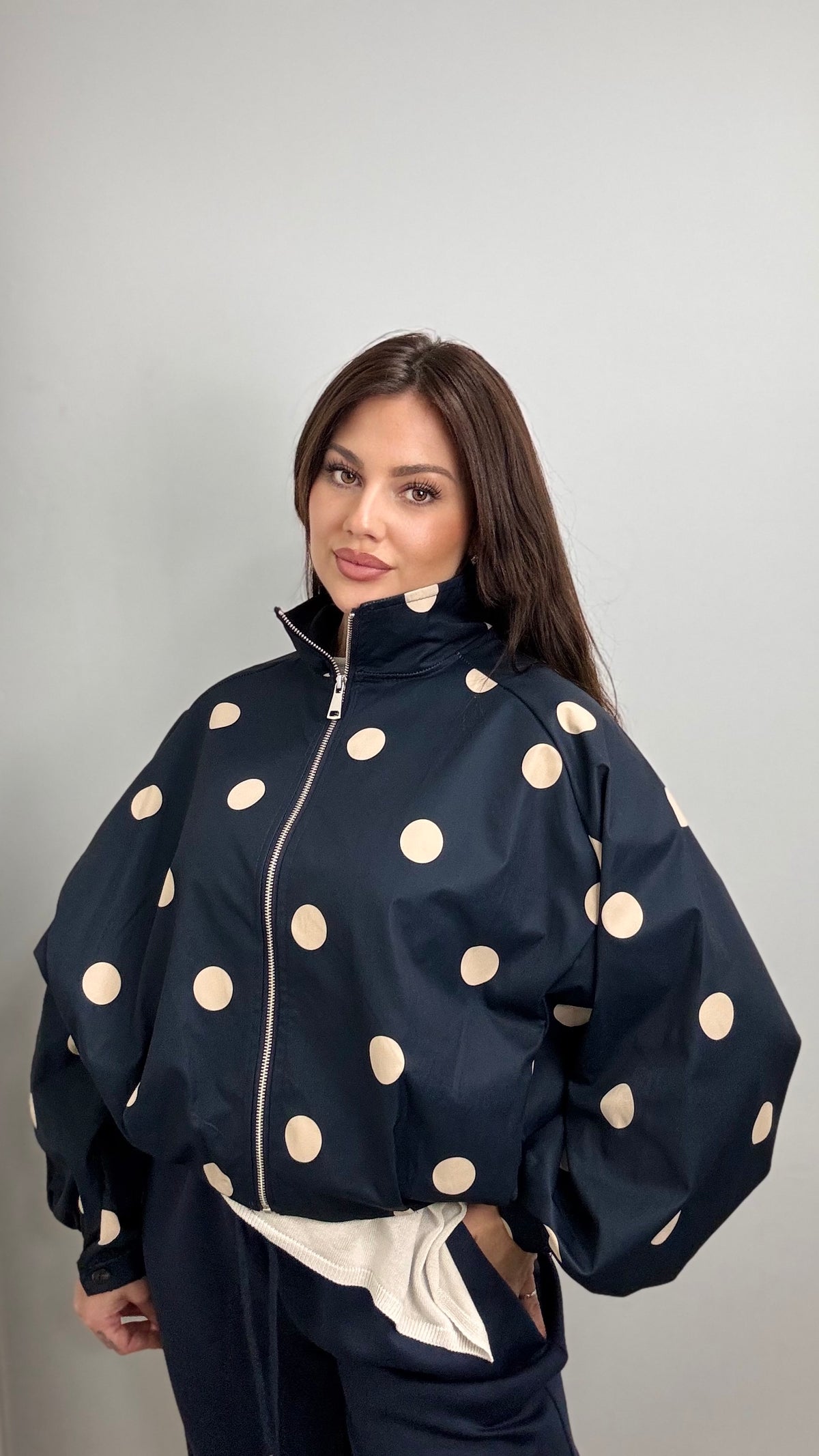 Chaqueta topos marino