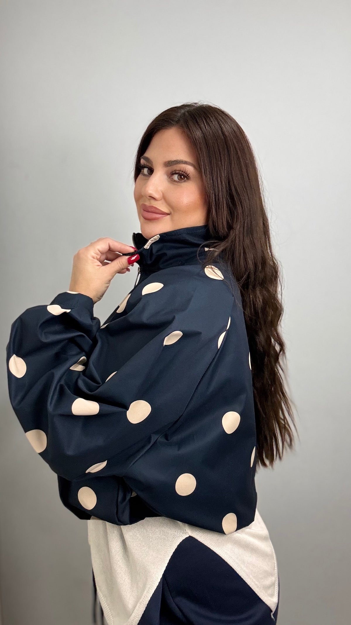 Chaqueta topos marino