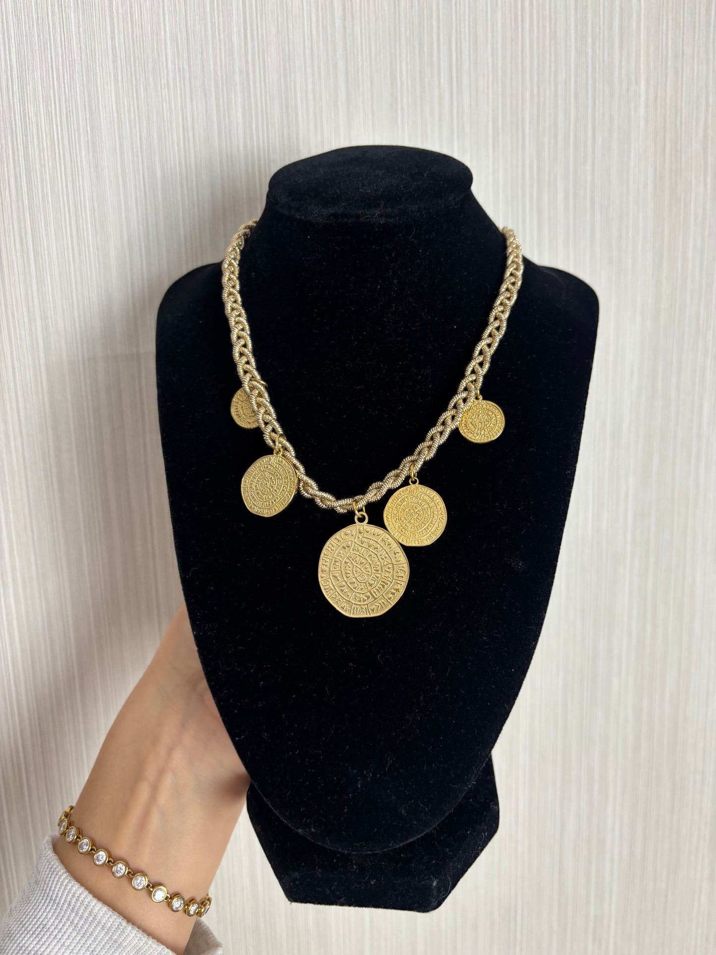 Collar Monedas
