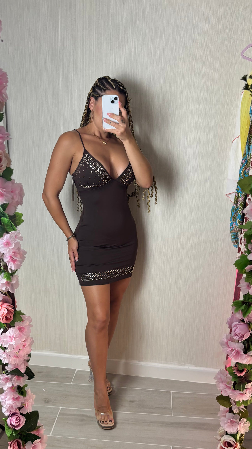 Vestido Tach chocolate