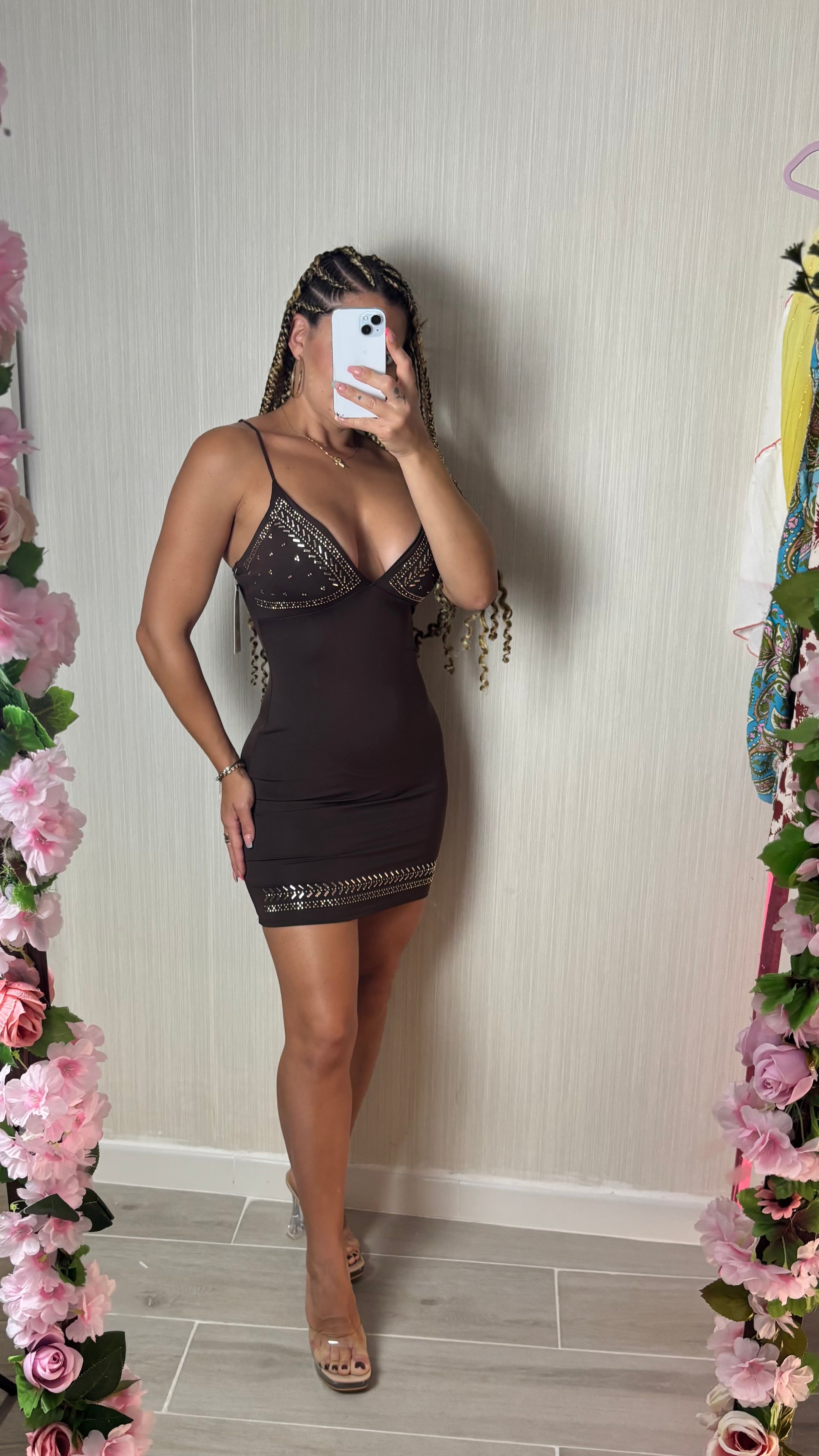 Vestido Tach chocolate