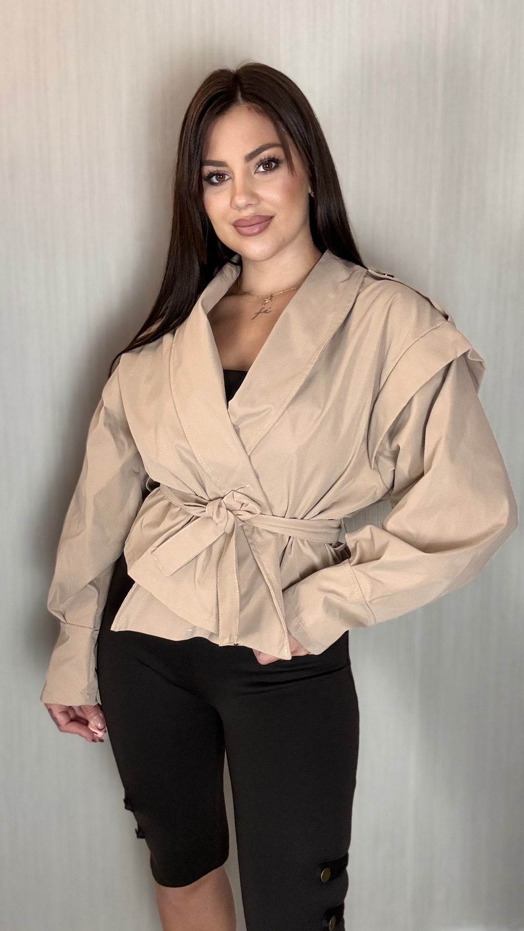 Gabardina Beig