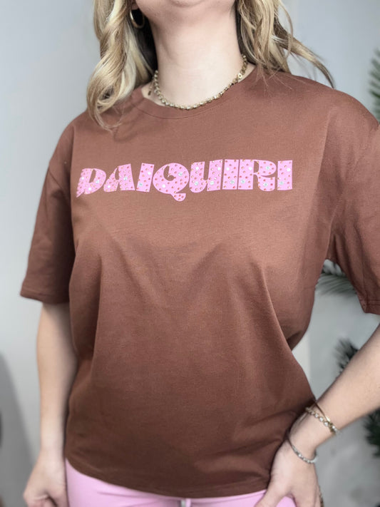 Camiseta Daiquiri marrón