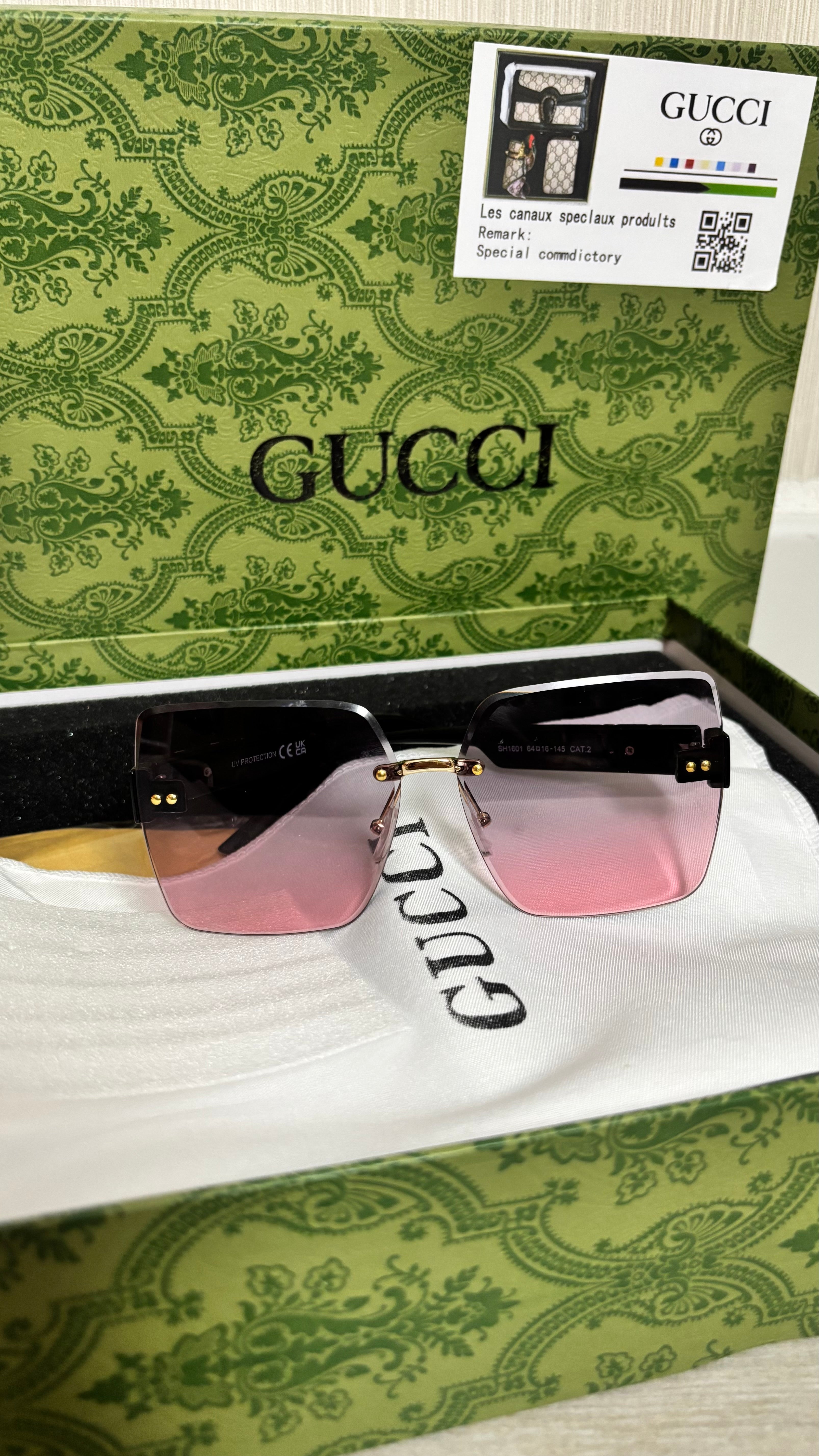 Gafas Shield rosas