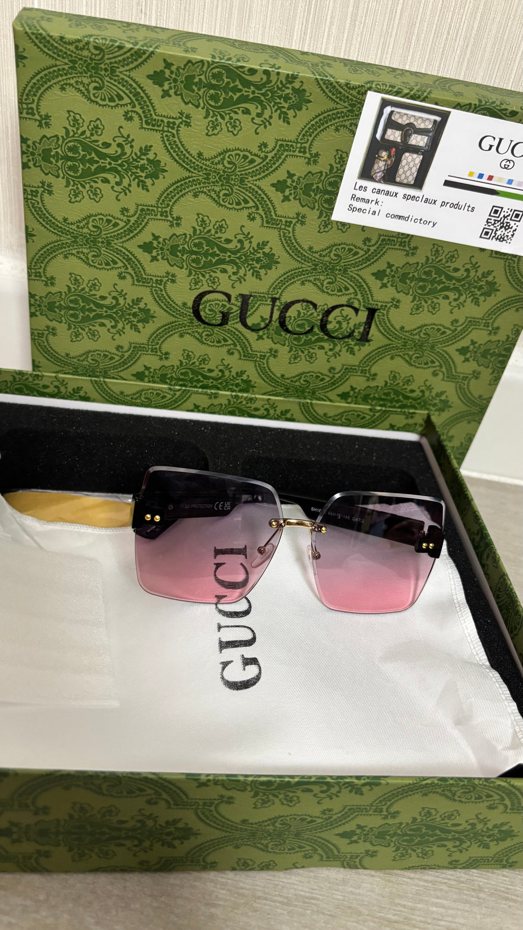 Gafas Shield rosas
