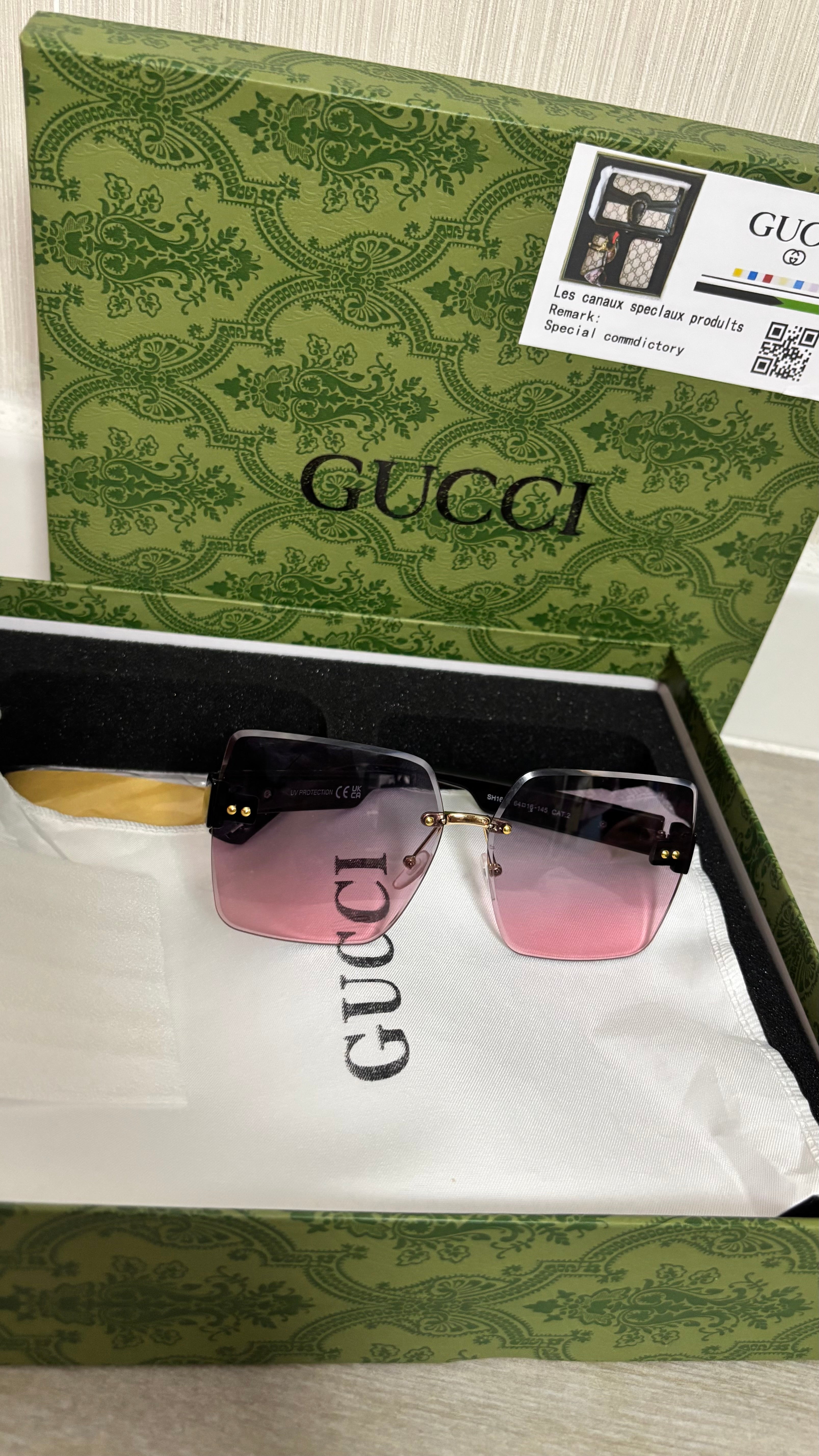 Gafas Shield rosas