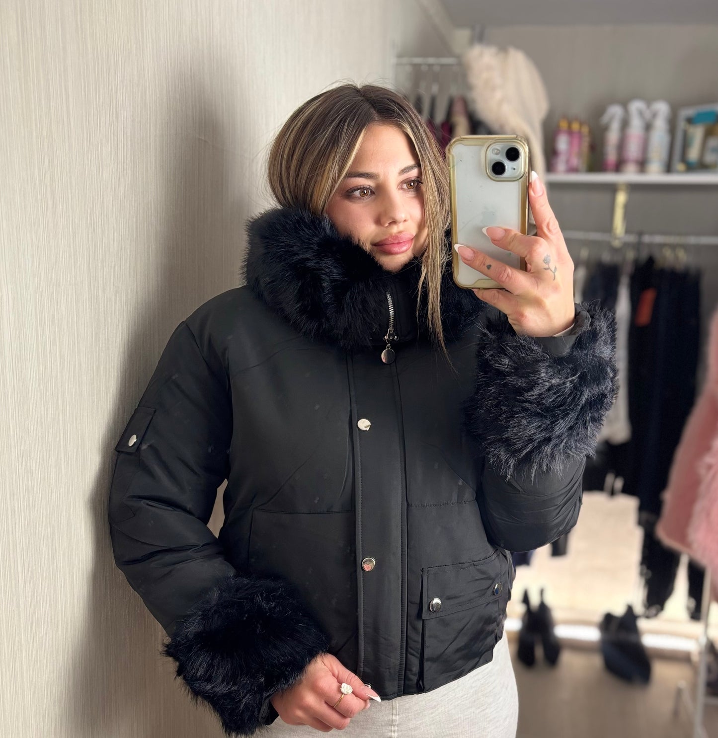 Chaqueta Chanel negra