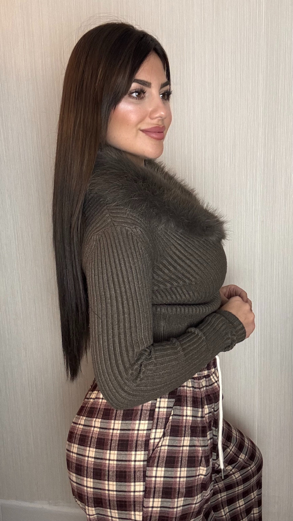 Cárdigan pelo