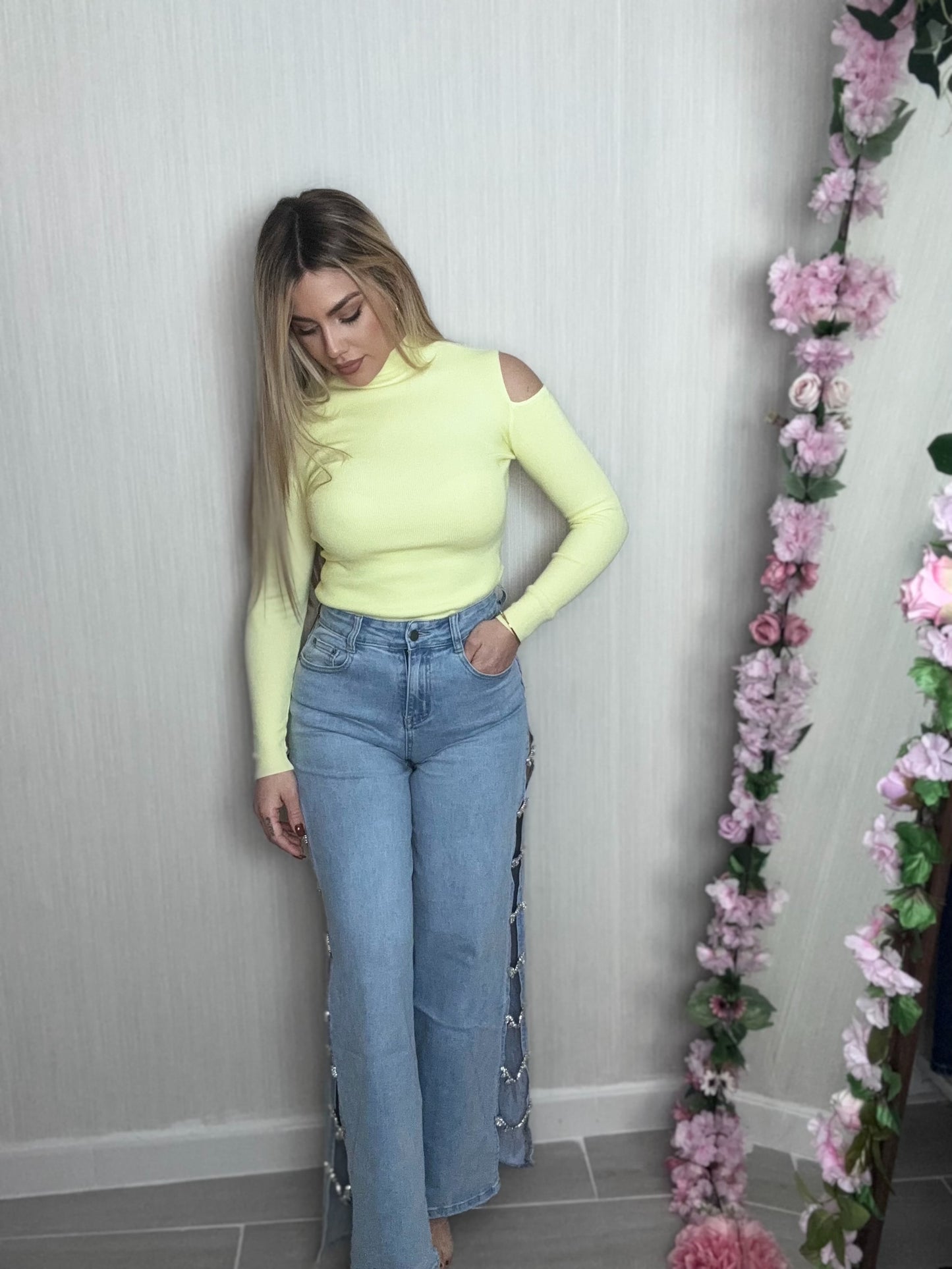 Camiseta punto yellow