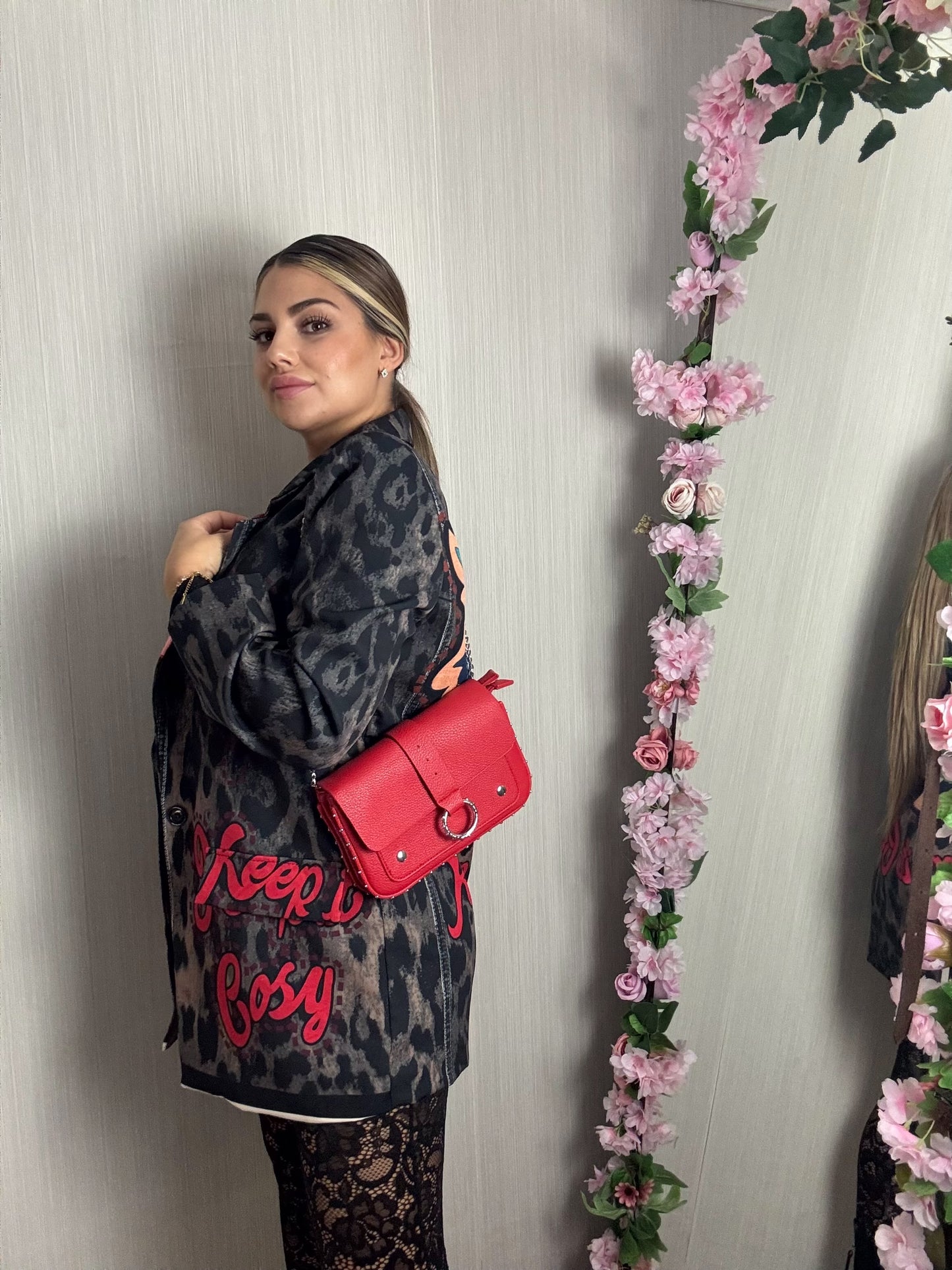 Blazer estampado Lyon