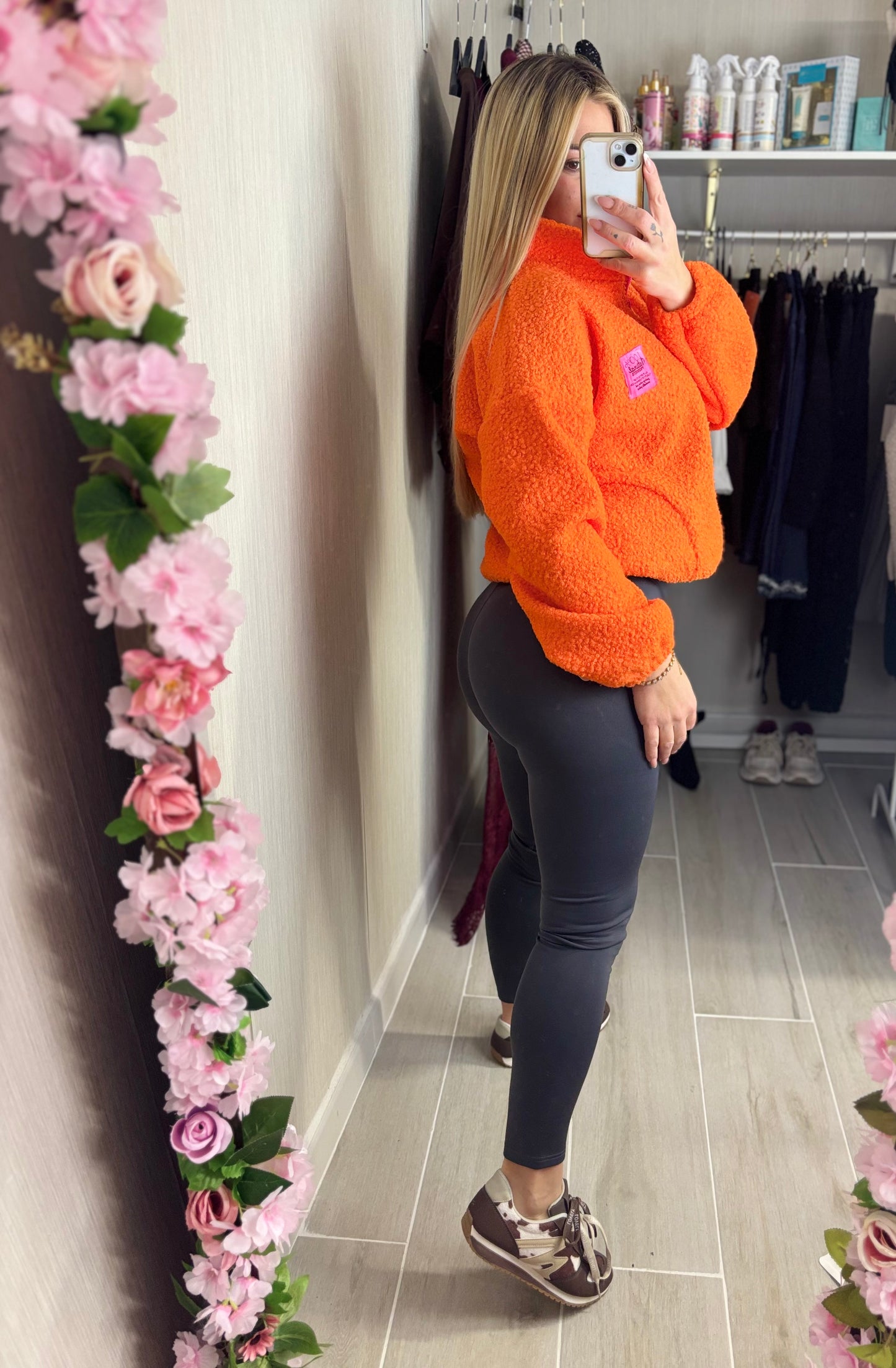 Leggins guante gris plomo