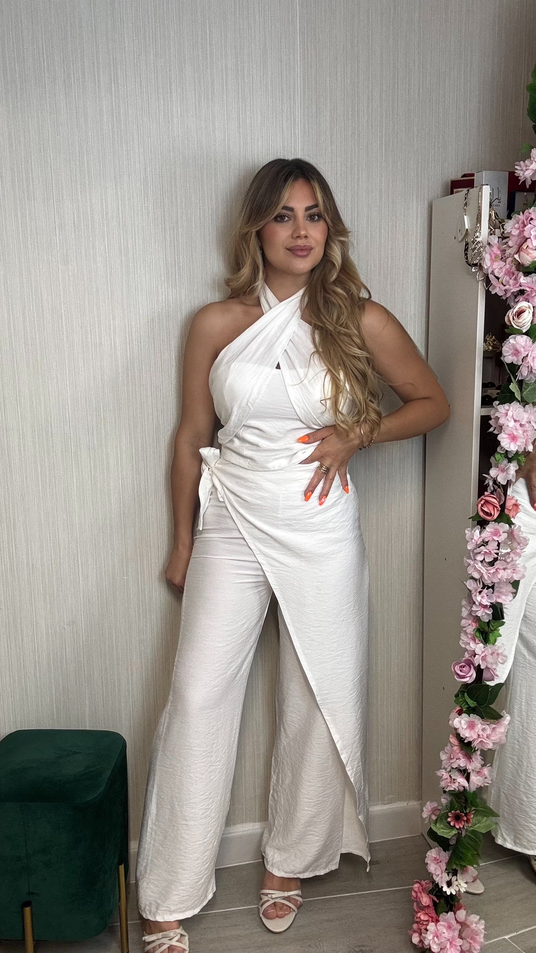 Conjunto Amara blanco