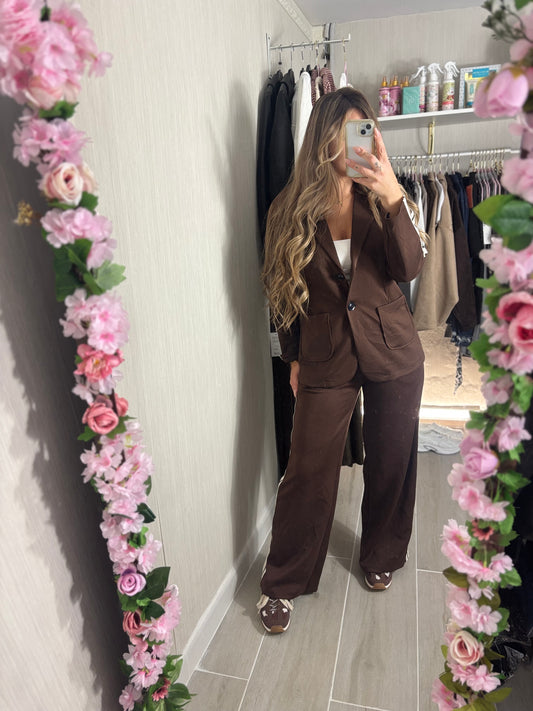 Conjunto Mónaco chocolate