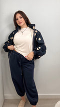 Pantalón casual marino