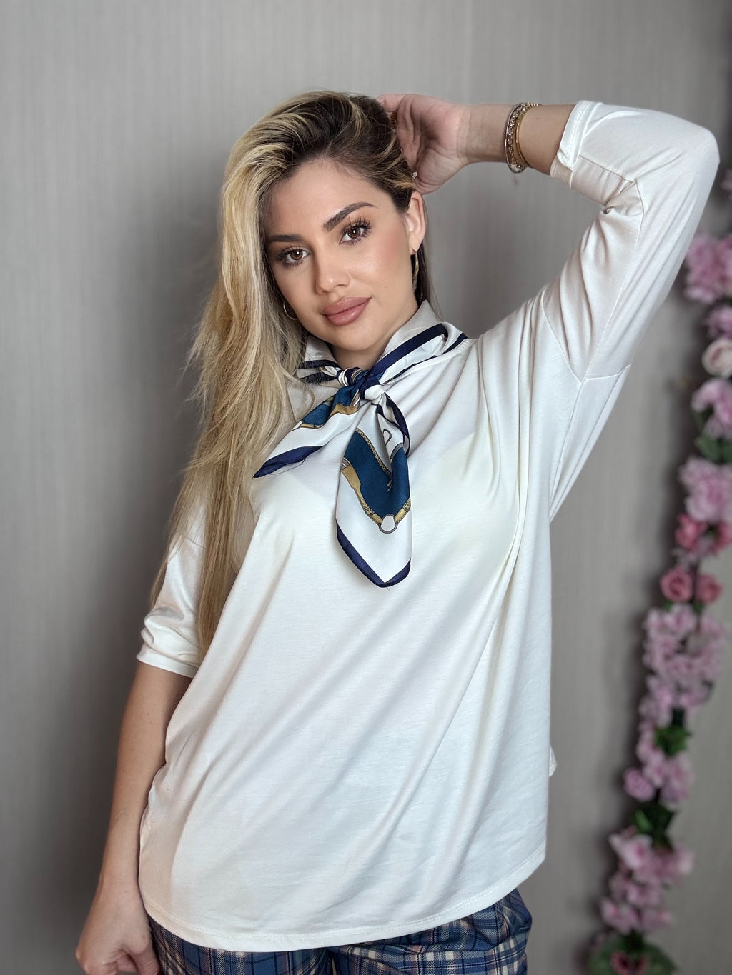 Camiseta Over blanca