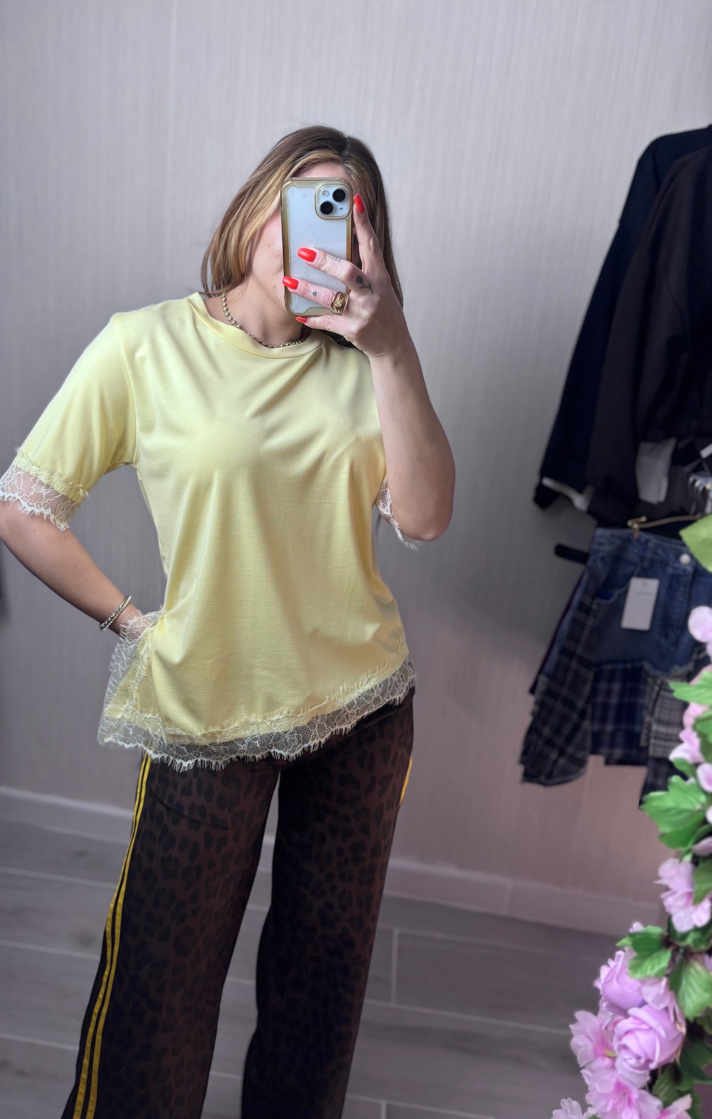 Camiseta lencera yellow