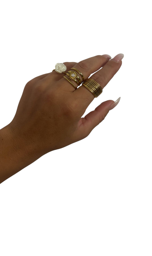 Anillo con textura