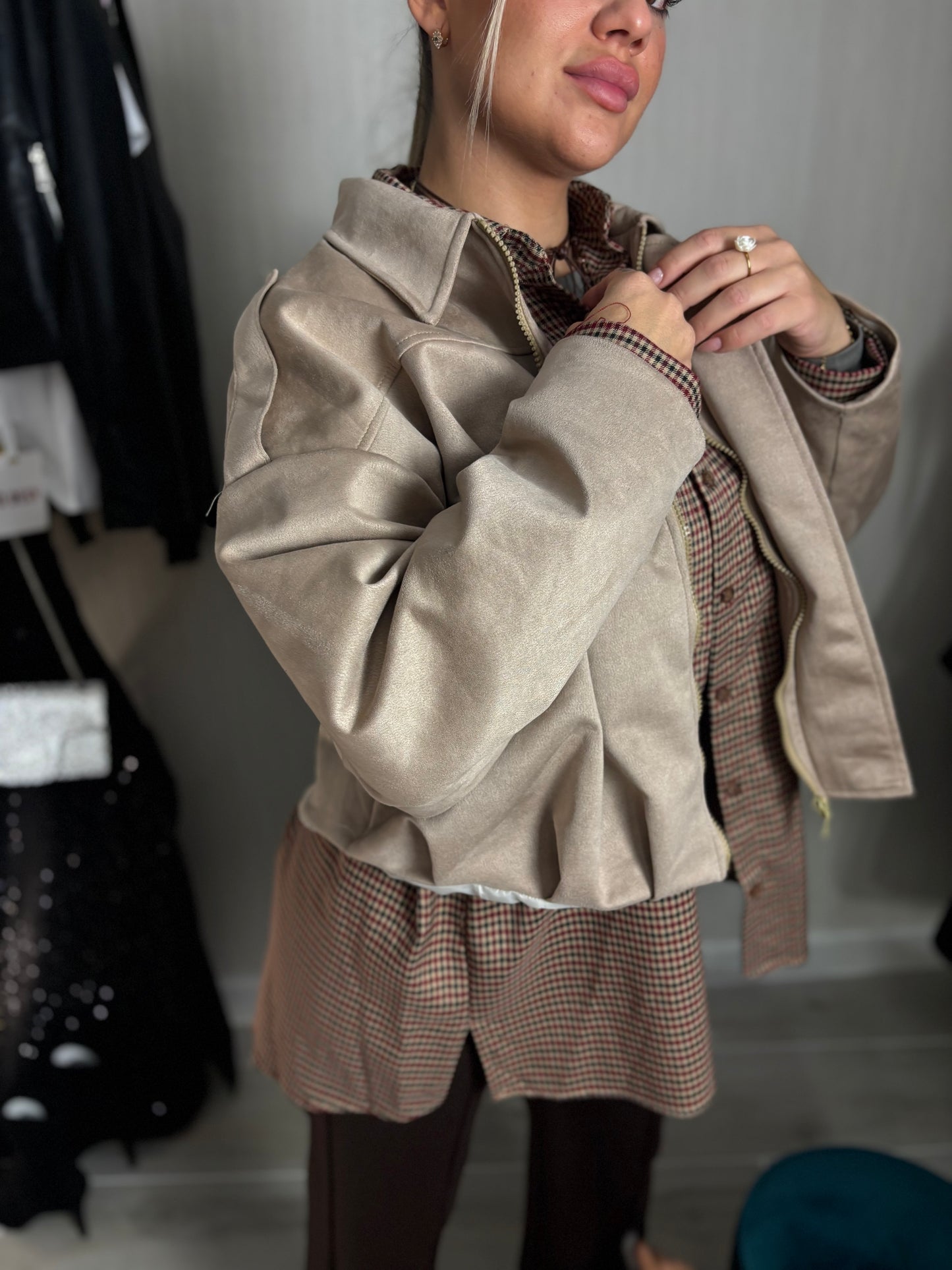 Bomber Antelina beige