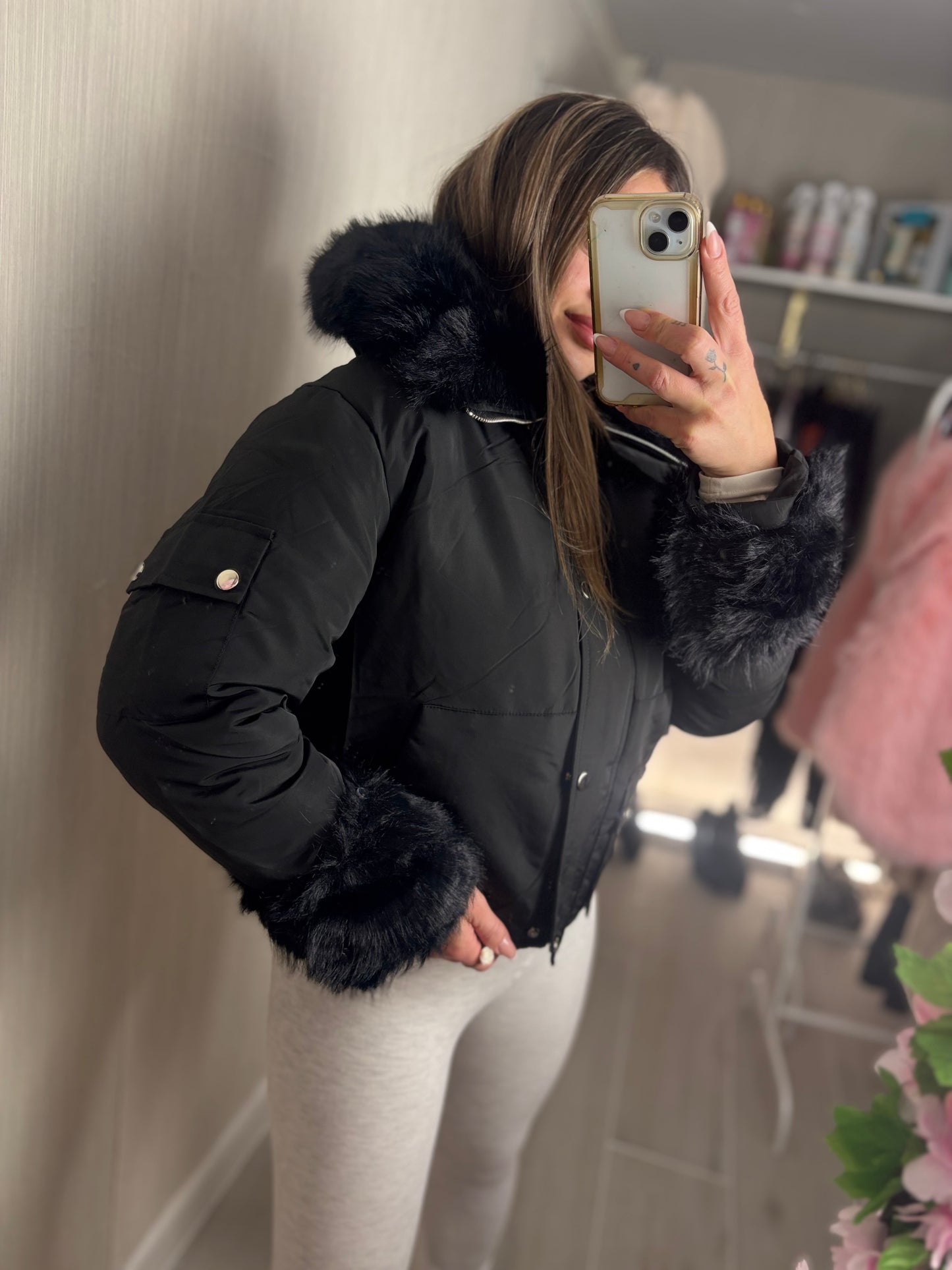 Chaqueta Chanel negra