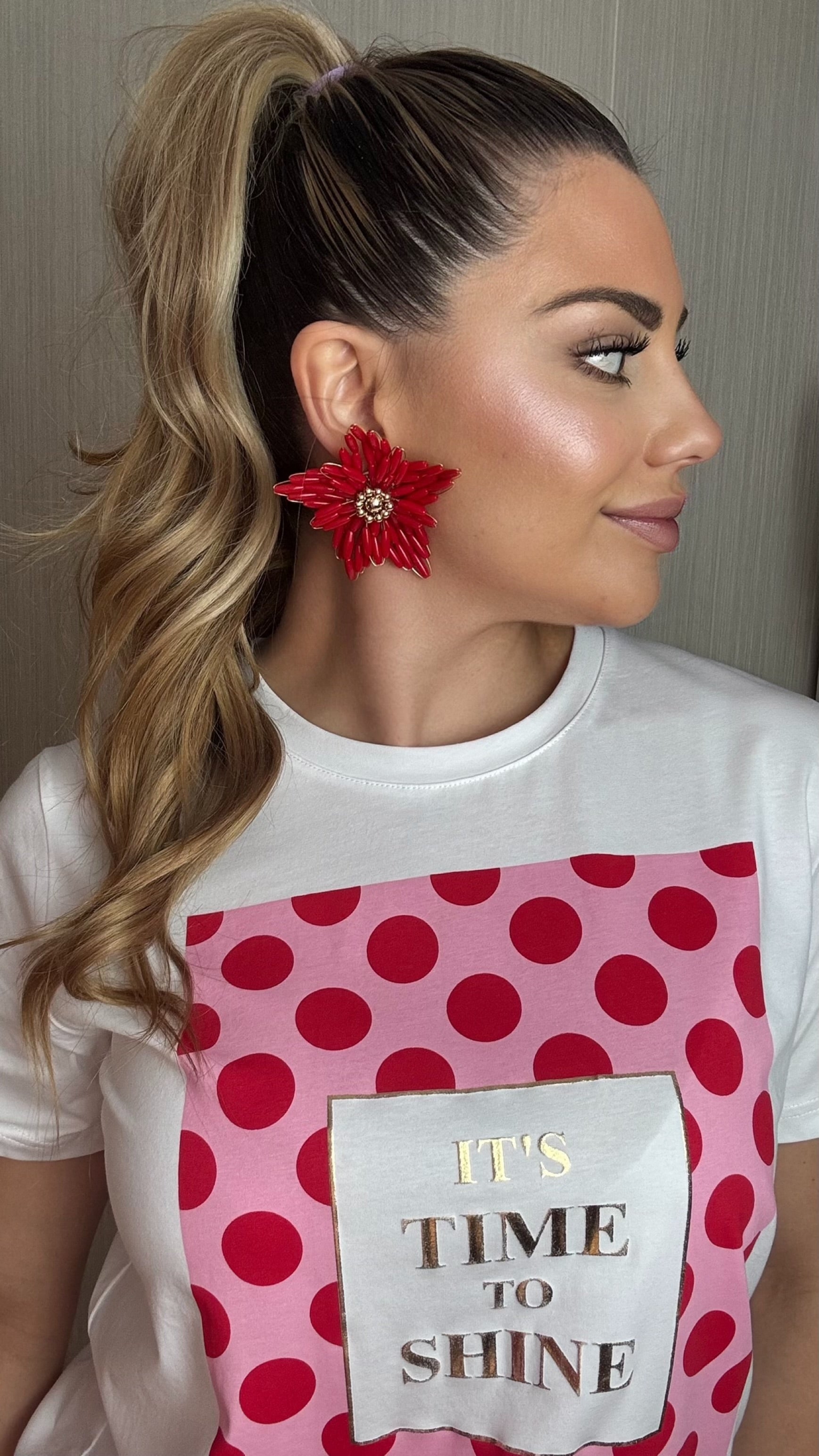 Pendientes flor