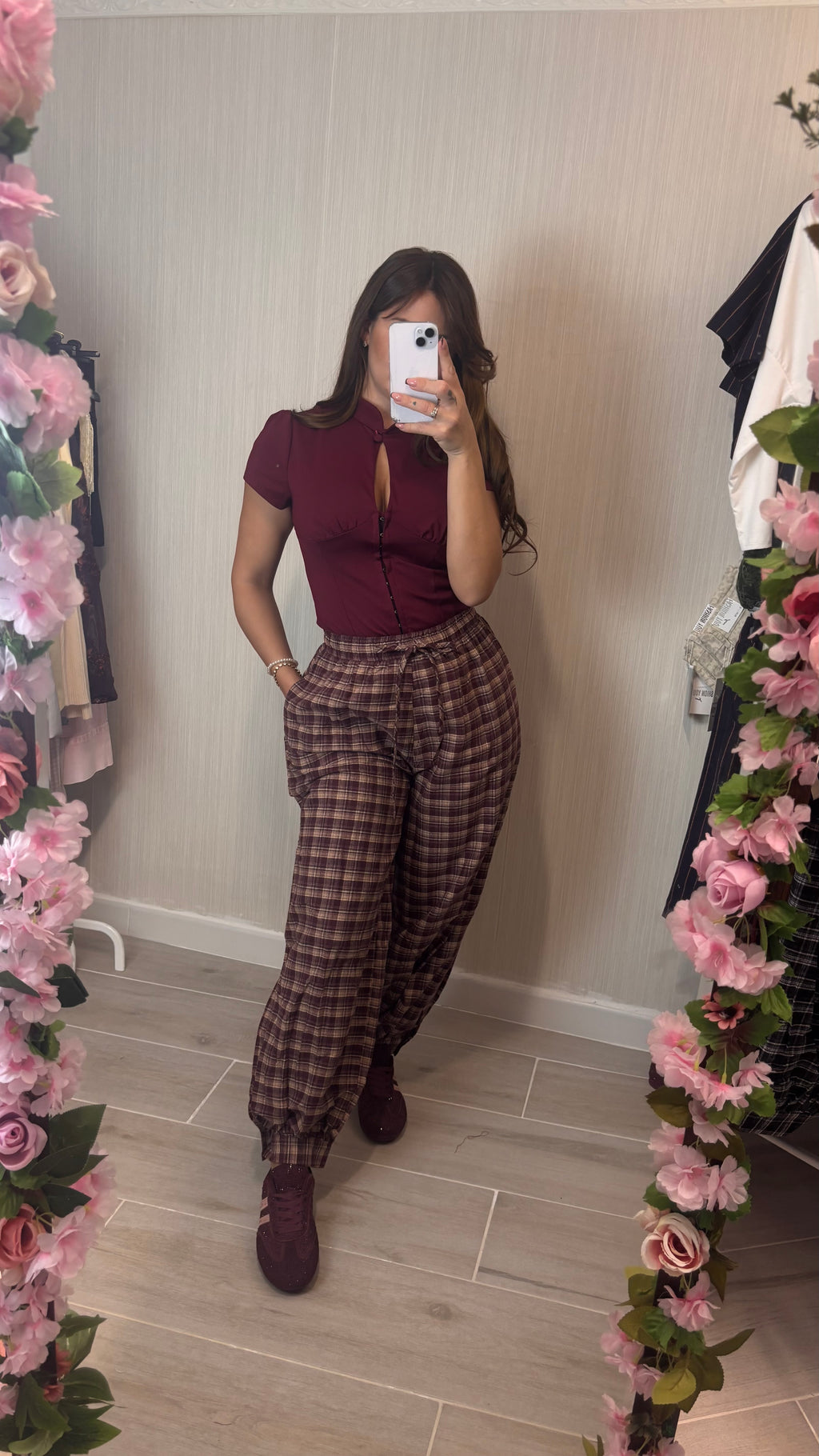 Pantalón cuadros Bur