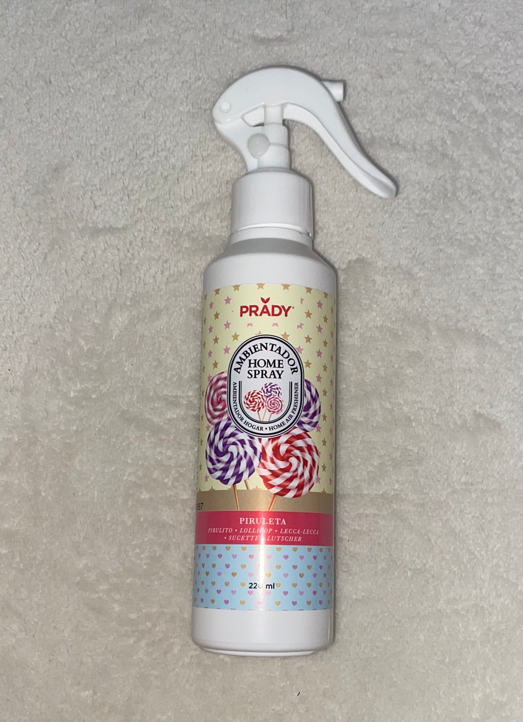 Ambientador spray piruleta